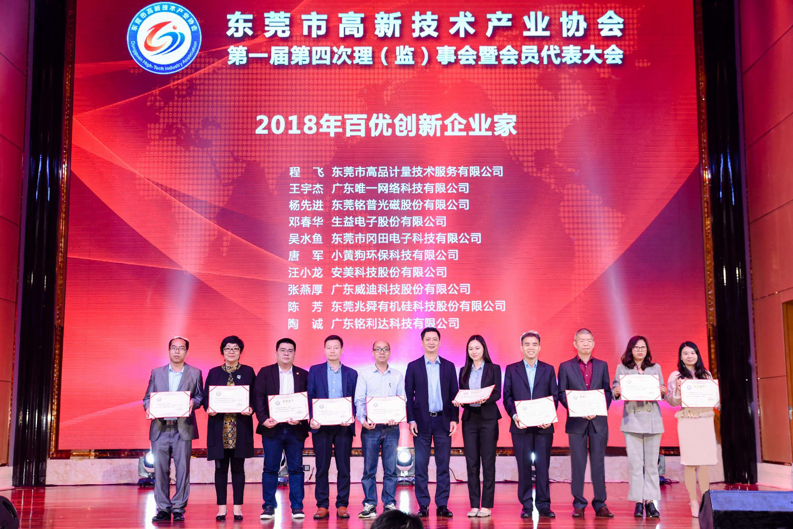 青年企業家王宇杰獲“百優創新企業家”榮譽稱號